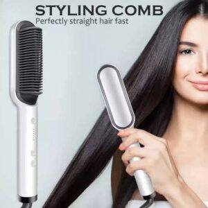 Hair Styling Comb Straightener Hair Brush