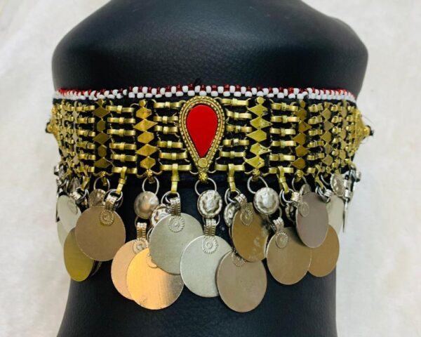 Afghan Jewelry Choker Necklace
