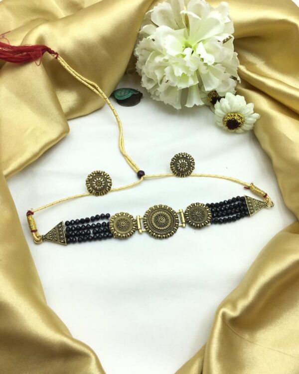 Indian Choker Patti with tops