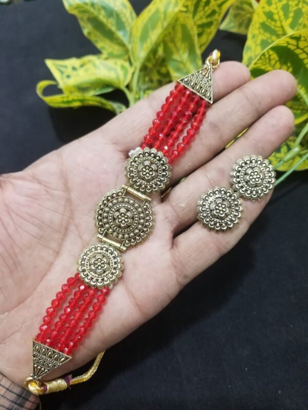 Indian Choker Patti with tops - Image 7