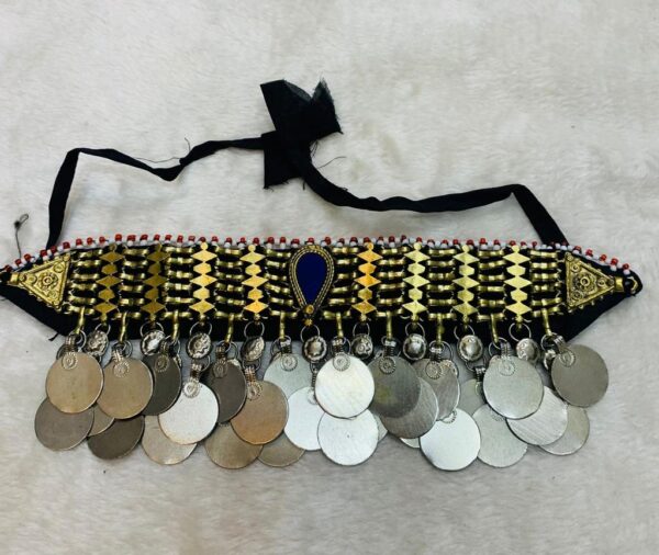 Afghan Jewelry Choker Necklace - Image 4