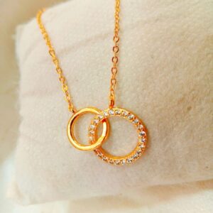 Zircon Chain Locket