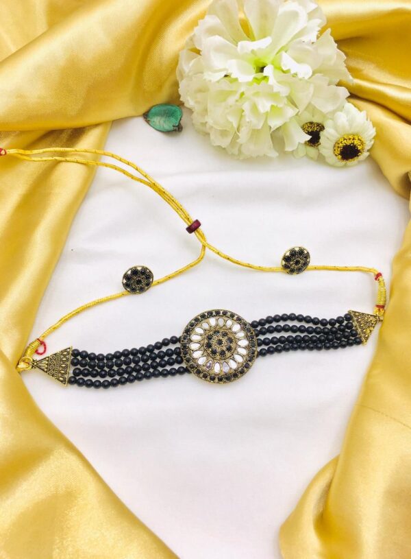Indian Choker Patti with tops - Image 8