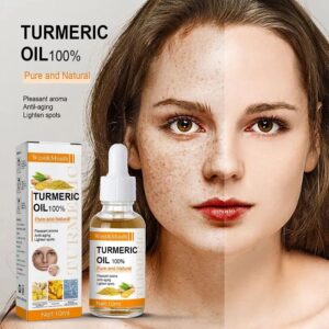 Turmeric Freckle Serum Whitening Dark Spots Organic Turmeric Oil