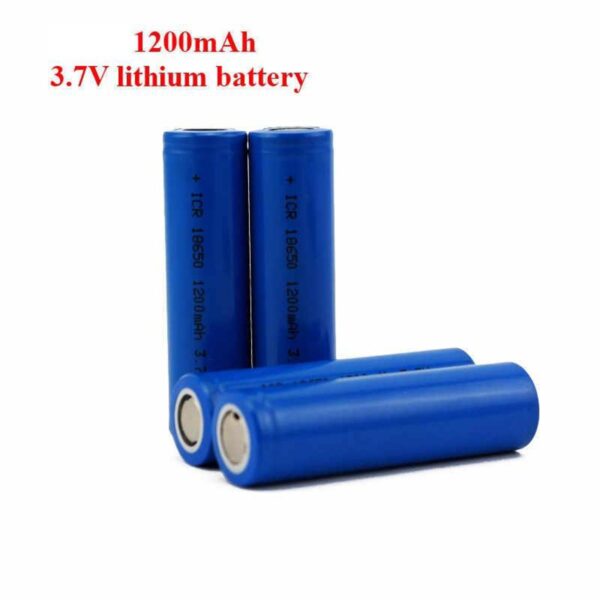 Genuine 1200 mAh Rechargeable Battery Cell 3.7 Volts For Powerbank & other Rechargeable Devices
