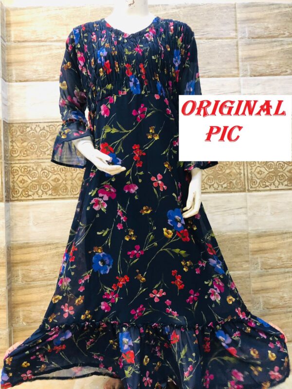 Floral Chiffon Maxi for Women - Image 2