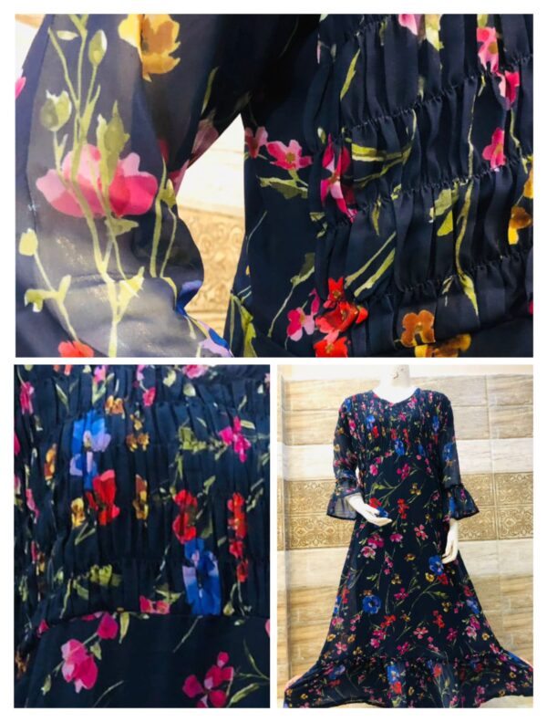 Floral Chiffon Maxi for Women - Image 3