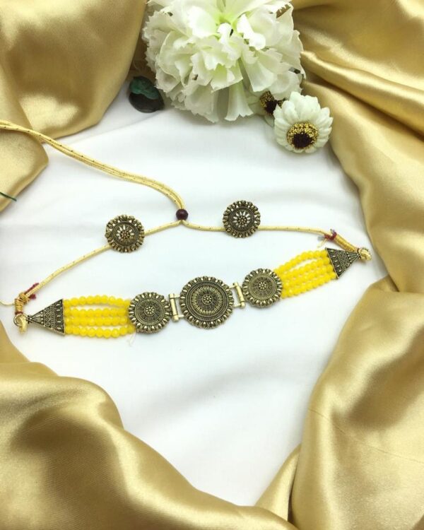 Indian Choker Patti with tops - Image 10