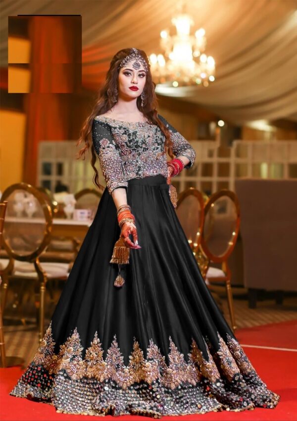 Embroidered Skirt & Heavy Embroidered Shirt & Sleeves