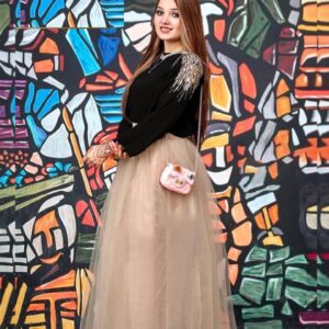 Black Rebecca Maxi for Girls
