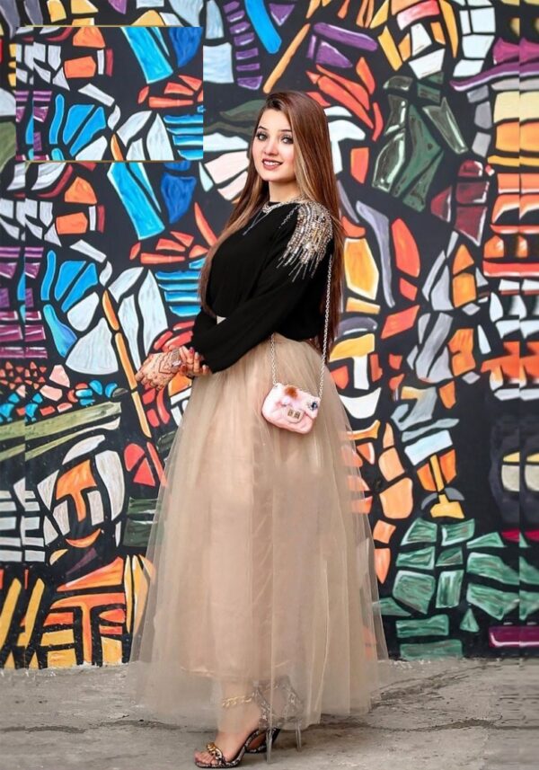 Black Rebecca Maxi for Girls