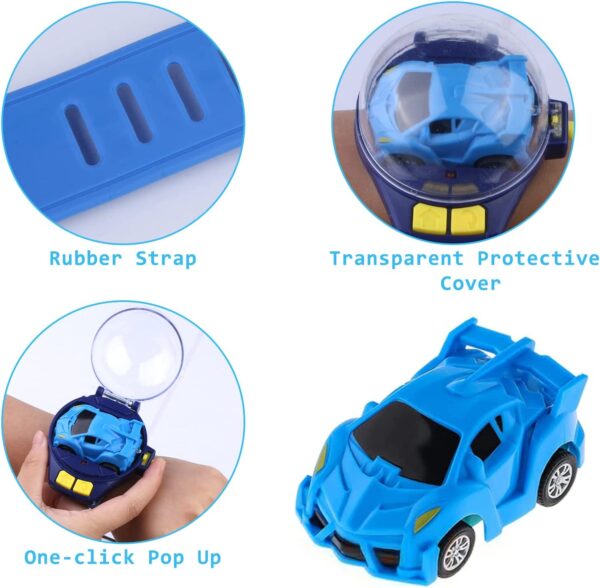 Watch Remote Control Car Toy - 2.4 GHz Mini Watch Car - Image 4