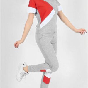 Plain Panel Tracksuit for Women