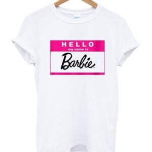 My Name is Barbie t-shirt for Women White