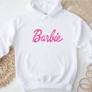 Barbie White hoodie for women