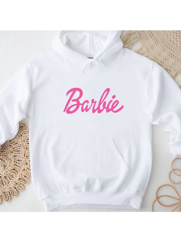 Barbie White hoodie for women