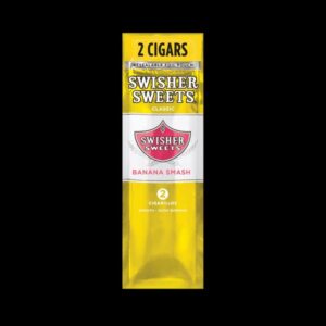 Swisher Sweets Banana Smash 2 Cigarillos Cigars