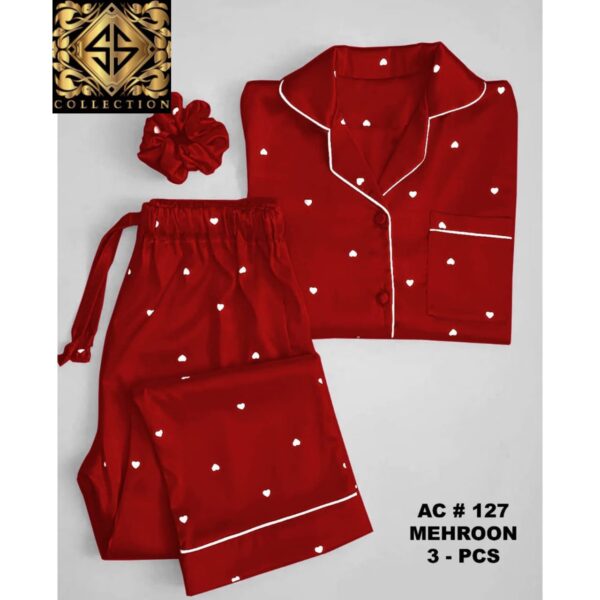 Silk Night Suit for Women - Image 5