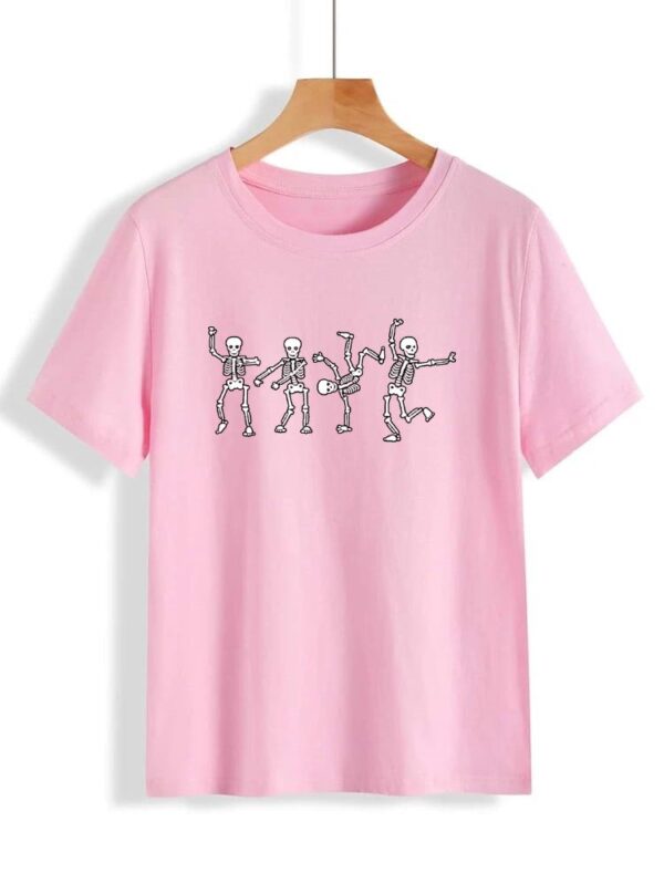 Skeletons Printed T-Shirt