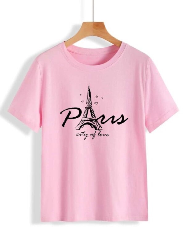 Paris Printed T-Shirt - Image 3