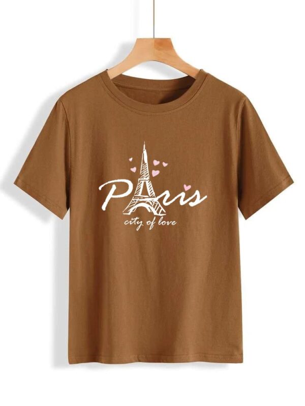 Paris Printed T-Shirt - Image 6