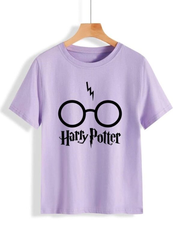 Harry Potter Glasses Printed T Shirt - Image 7
