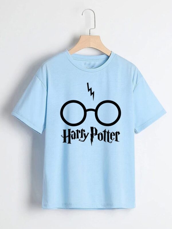 Harry Potter Glasses Printed T Shirt - Image 2