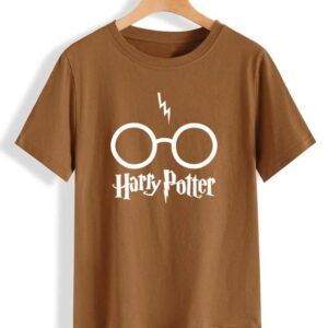 Harry Potter Glasses Printed T Shirt