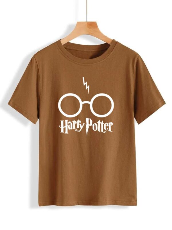 Harry Potter Glasses Printed T Shirt