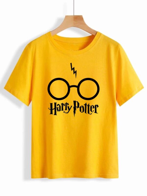 Harry Potter Glasses Printed T Shirt - Image 4