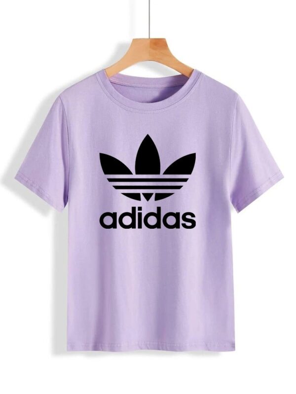 Adidas Printed T-shirt for Men and Women - Image 7