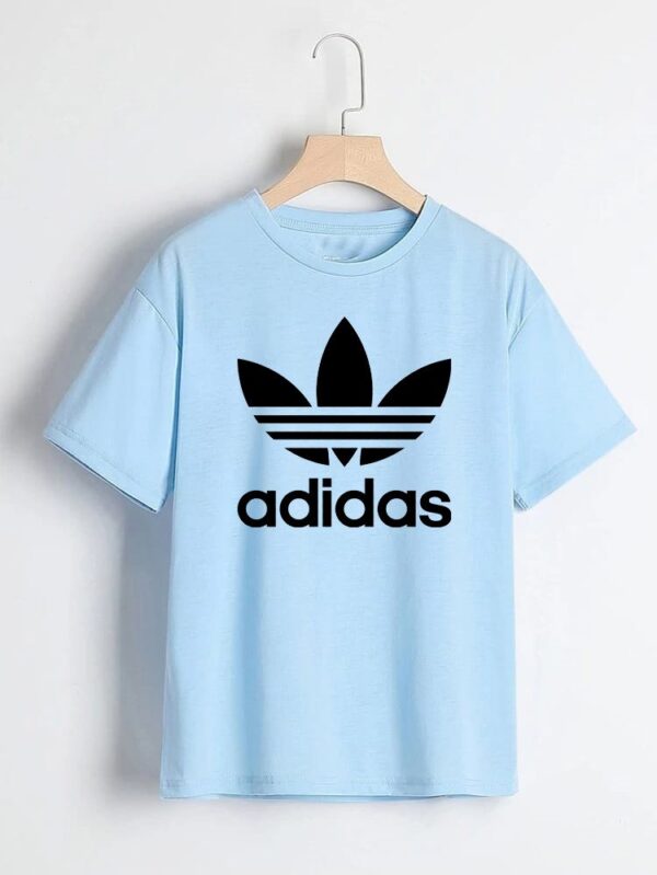 Adidas Printed T-shirt for Men and Women - Image 5