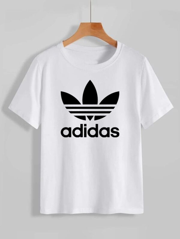 Adidas Printed T-shirt for Men and Women - Image 9