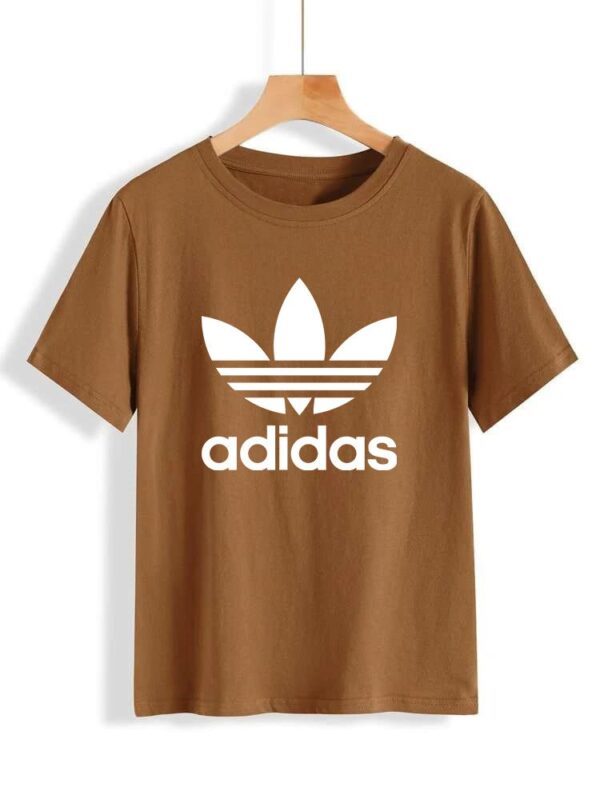 Adidas Printed T-shirt for Men and Women - Image 8