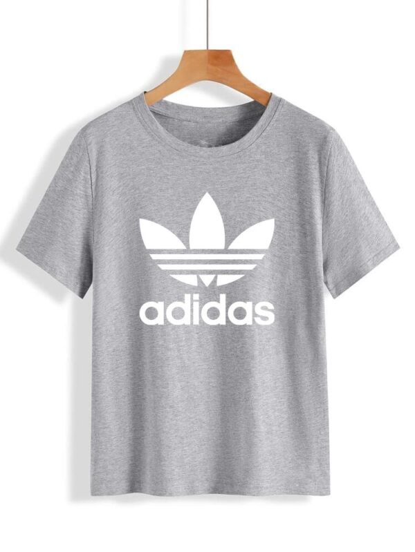 Adidas Printed T-shirt for Men and Women - Image 12