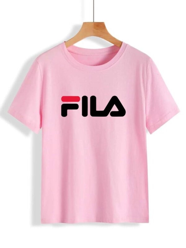 FILA Printed T-shirt for Men and Women - Image 8