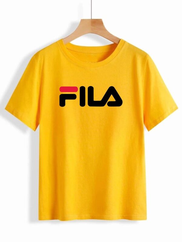 FILA Printed T-shirt for Men and Women - Image 5