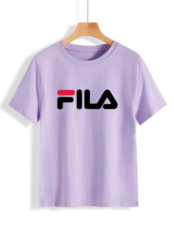 FILA Printed T-shirt for Men and Women - Image 4