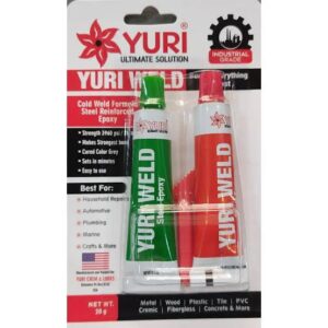 YURI Weld Ultimate Solution Glue for Steel,Iron and all metal