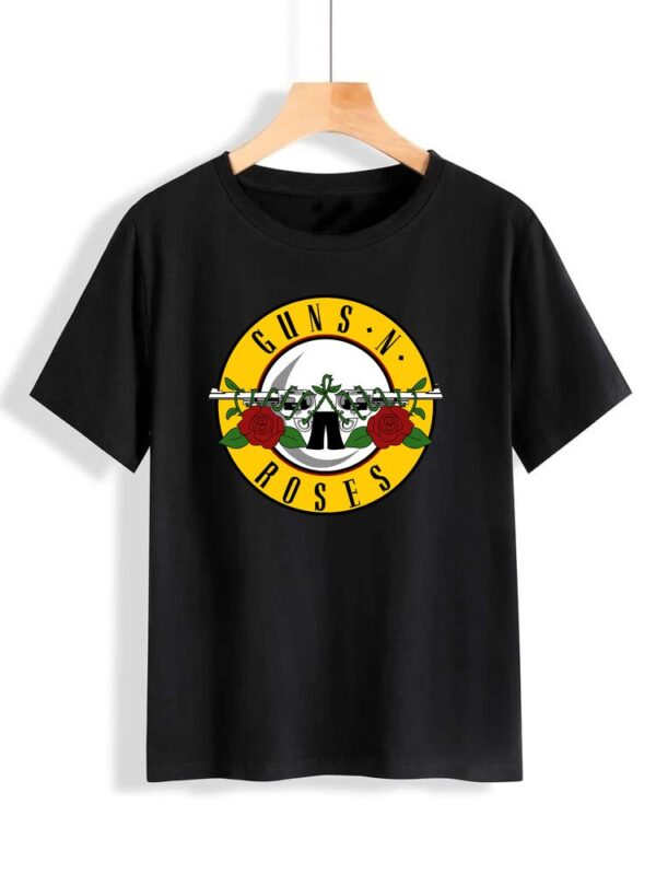 Gun and Roses T Shirt for Women and Men - Image 6