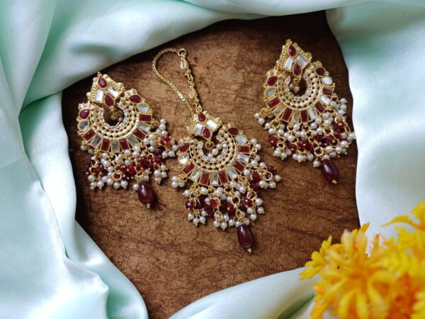 Indian Jhoomar and earrings - Image 12