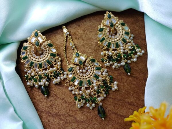 Indian Jhoomar and earrings - Image 7