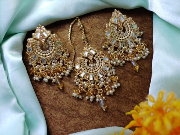 Indian Jhoomar and earrings - Image 5