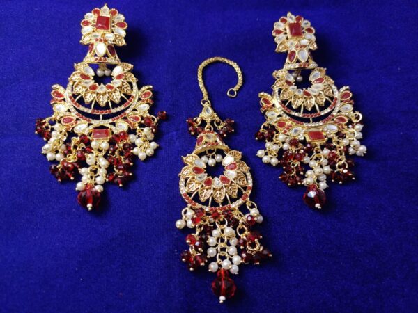 Indian Jhoomar and earrings