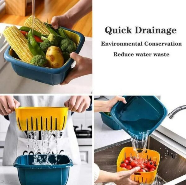 Strainer Basket for Vegetables, Fruits and Meat