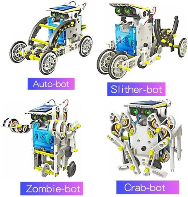 13 in 1 STEM Solar Robot for Kids STEM Projects for Kids - Image 2