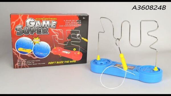 Buzz Wire Skill Testing Maze Game Hand Steady Play Fun