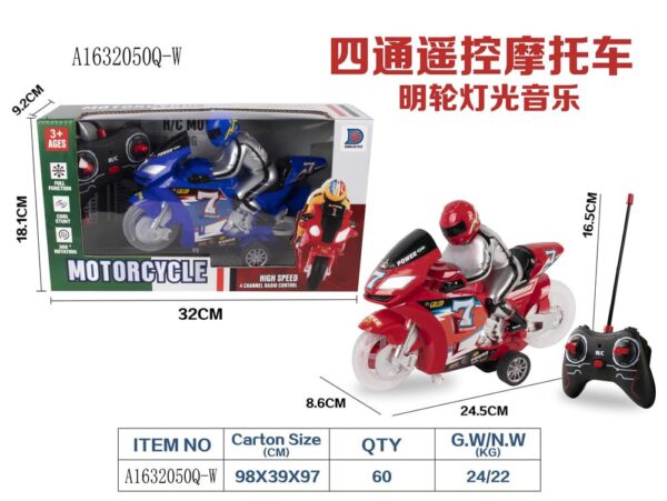 Remote Control Motorcycle toy - Image 2