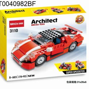 Architect Brick Toys Super Speedster 278 Pcs