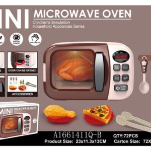 Home Appliances Kitchen Microwave Oven and Cooker Kit for Kids